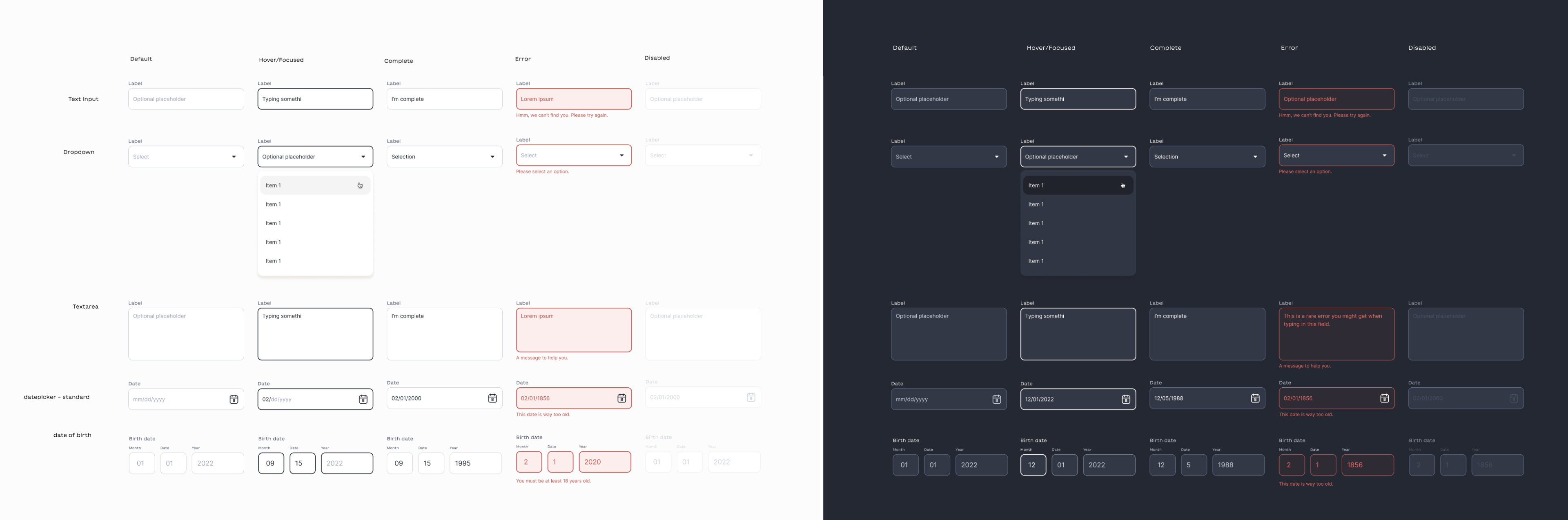 Design System Examples